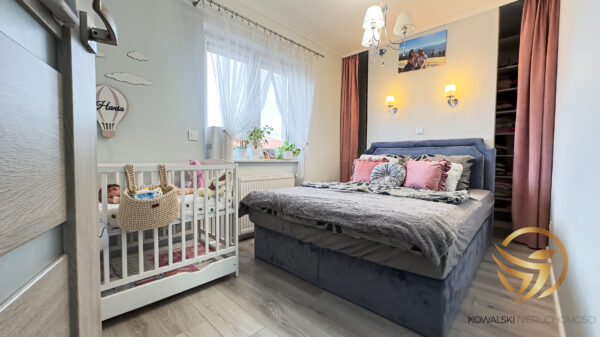 Mieszkanie w Kobylnicy | 83,34m2 | 4 pokoje | Taras | Ogródek - obrazek 11